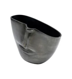 Doniczka Half face 31 cm antracytowy