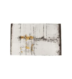 Dywan Abstract 240 cm x 170 cm szaro -żółty