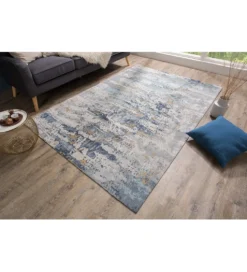 Dywan Abstract 240 cm x 160 cm niebieski