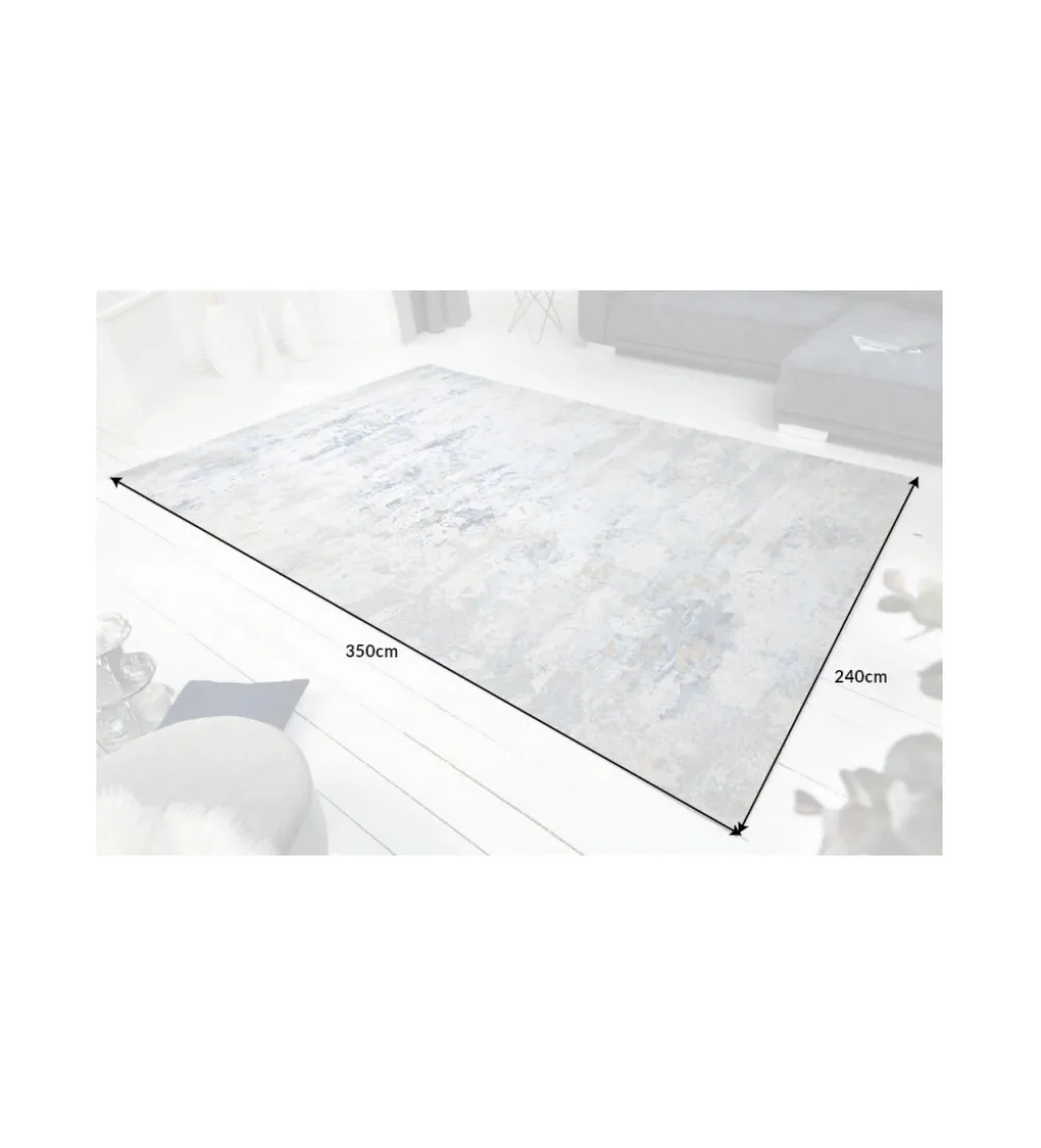 Dywan Cabernet Sauvignon 350 cm x 240 cm szaro-niebieski