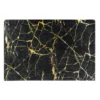 Dywan MARBLE 160 x 240 cm czarno złoty