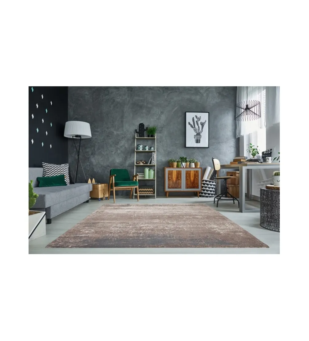 Dywan Modern Art 240 cm x 160 cm szaro beżowy