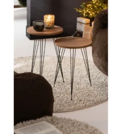 Dywan Round Bouclé 190 cm kremowy