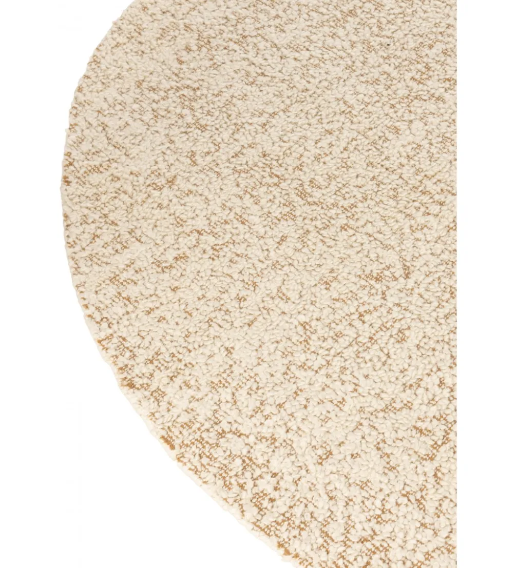 Dywan Round Bouclé 190 cm kremowy