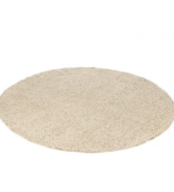 Dywan Round Bouclé 190 cm kremowy