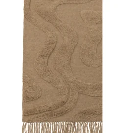 Dywan Tufted 160 cm x 230 cm beżowy