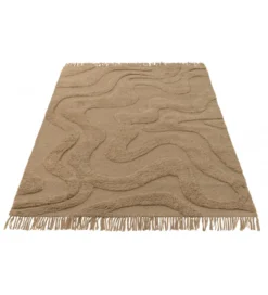 Dywan Tufted 160 cm x 230 cm beżowy
