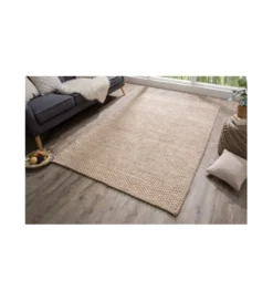 Dywan Wool 240 cm x 160 cm beżowy