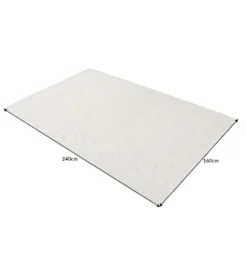 Dywan WOOL 160 x 240 cm szary