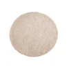 Dywan WOOL 150cm okrągły beżowy