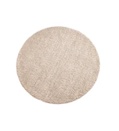 Dywan WOOL 150cm okrągły beżowy