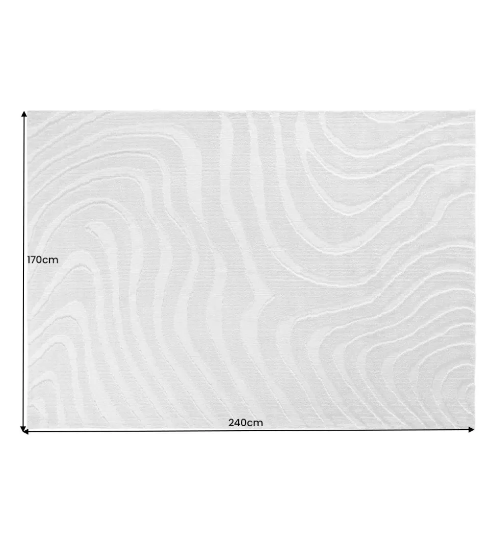 Dywan WAVE 170 x 240 cm szary