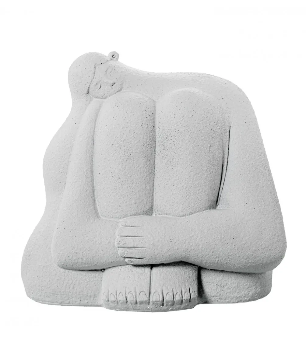 Figurka ABSTRACT 18 cm ceramika biała