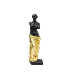 Figurka CLASSIC BEAUTY 48 cm czarno złota