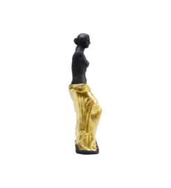 Figurka CLASSIC BEAUTY 48 cm czarno złota