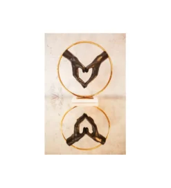 Figurka dekoracyjna Heart Hand 33 cm