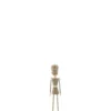 Figurka FUR HAT 32 cm szara