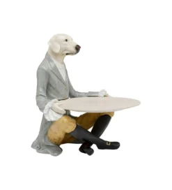 Figurka GENTLEMAN DOG TRAY 29 cm