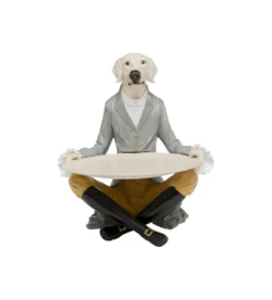 Figurka GENTLEMAN DOG TRAY 29 cm