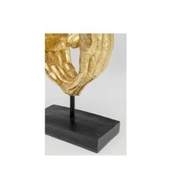 Figurka HEART HANDS 33 cm złota