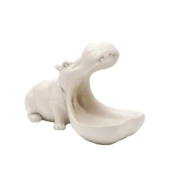 Figurka HUNGRY HIPPO 17 cm beżowa