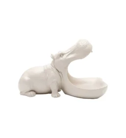 Figurka HUNGRY HIPPO 17 cm beżowa