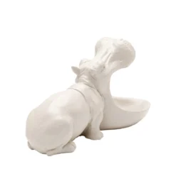 Figurka HUNGRY HIPPO 17 cm beżowa