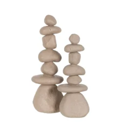 Figurka STONES 60 cm beżowa