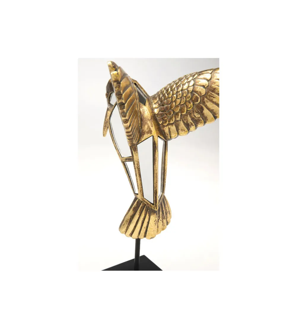 Figurka z lustrem KOLIBER 41 cm złota