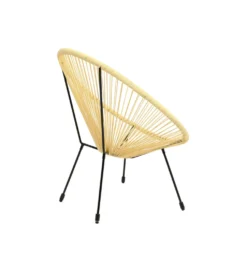 Fotel ACAPULCO 85 cm jasnożółty