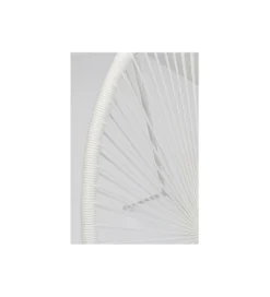Fotel ACAPULCO 85 cm mono biały