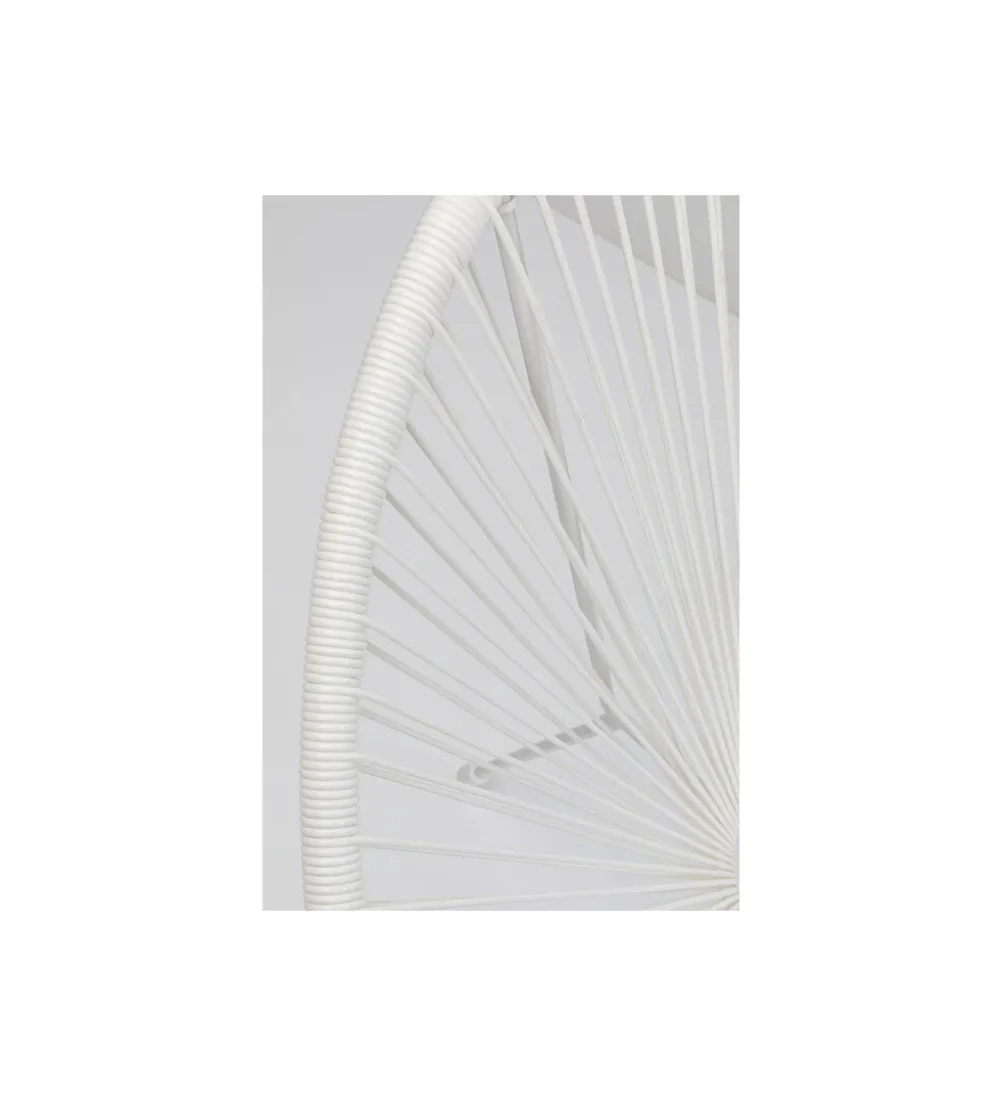 Fotel ACAPULCO 85 cm mono biały