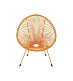Fotel ACAPULCO 85 cm mono pomarańczowy
