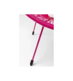 Fotel ACAPULCO 85 cm mono różowy