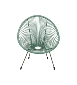 Fotel ACAPULCO 85 cm mono zielony