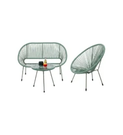 Fotel ACAPULCO 85 cm mono zielony