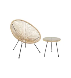 Fotel ACAPULCO 85 cm naturalny