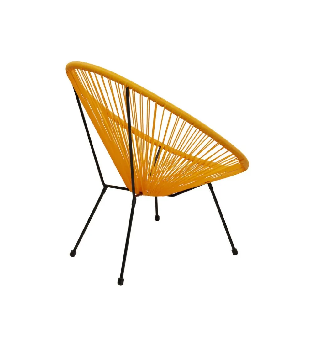 Fotel ACAPULCO 85 cm pomarańczowy