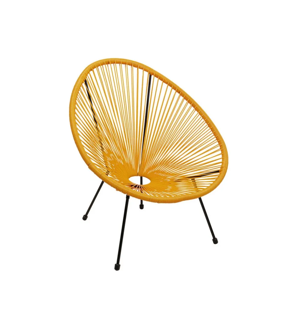 Fotel ACAPULCO 85 cm pomarańczowy