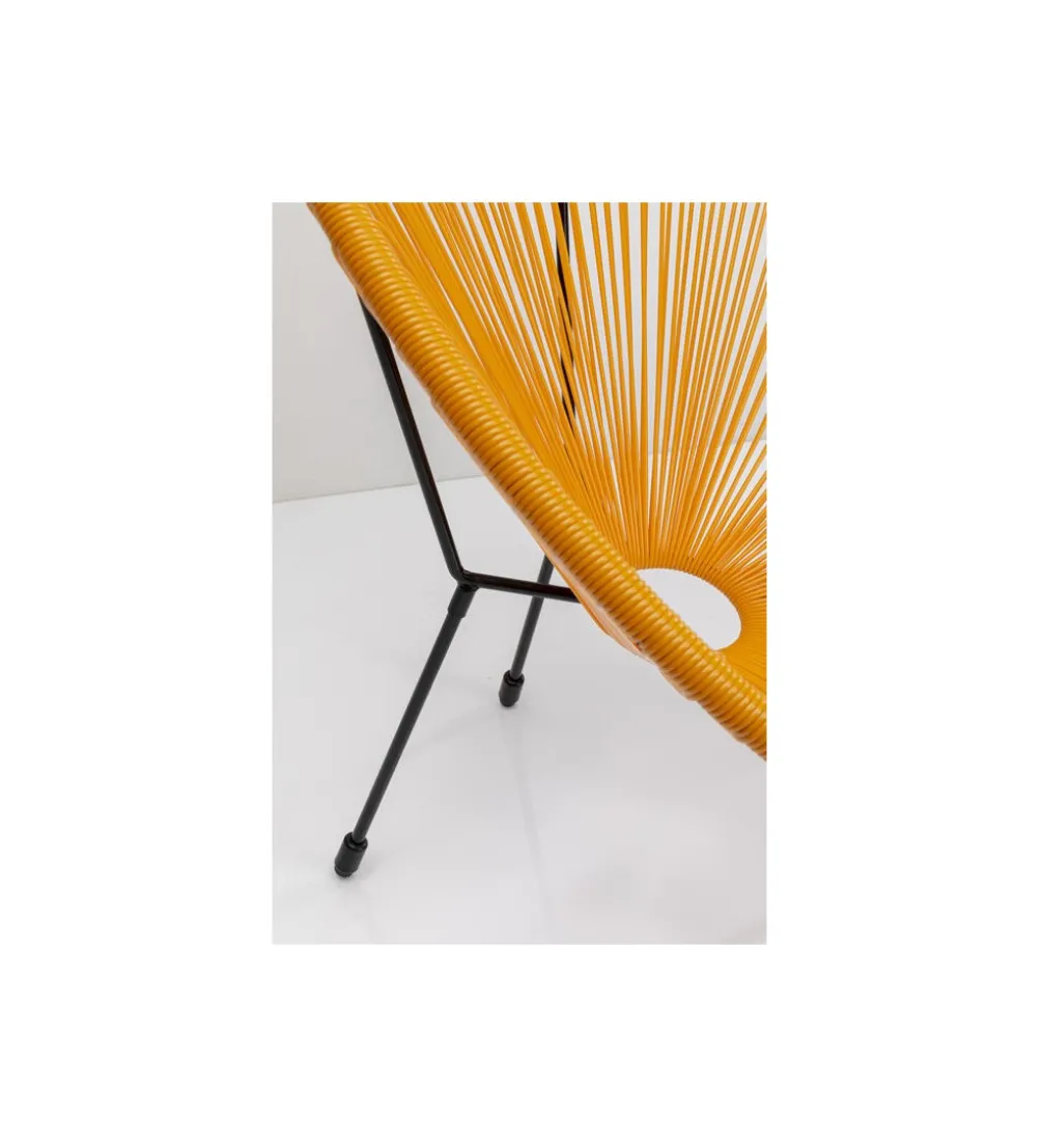 Fotel ACAPULCO 85 cm pomarańczowy