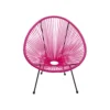 Fotel ACAPULCO 85 cm różowy
