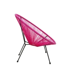 Fotel ACAPULCO 85 cm różowy