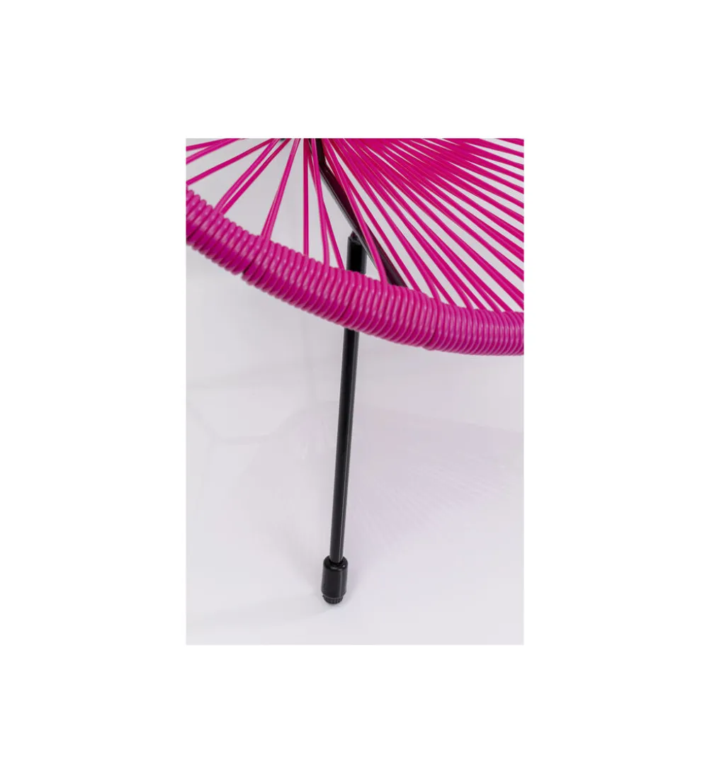Fotel ACAPULCO 85 cm różowy