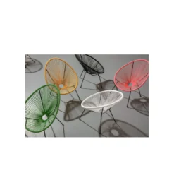 Fotel ACAPULCO 85 cm żółty