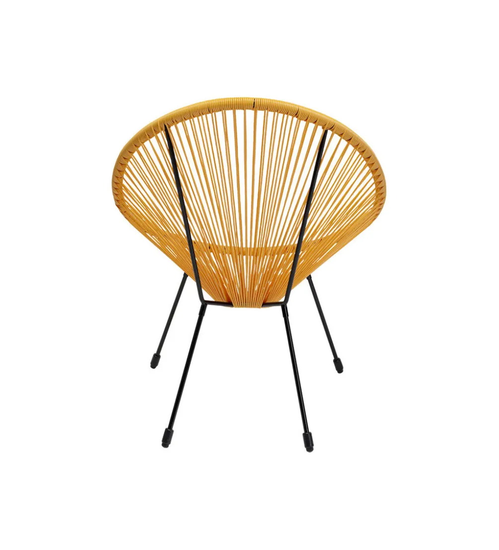 Fotel ACAPULCO 85 cm żółty
