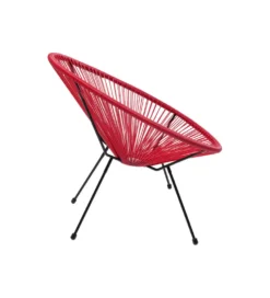 Fotel ACAPULCO 85 cm wiśniowy