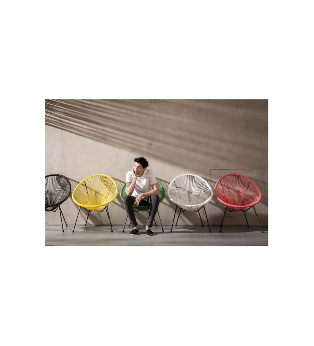Fotel ACAPULCO 85 cm zielony