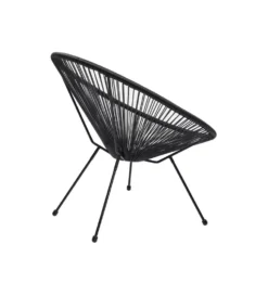 Fotel ACAPULCO MONO 85 cm czarny