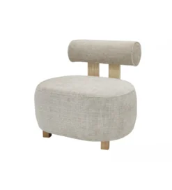 Fotel AKENEHI 70 cm beżowy