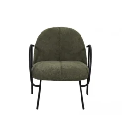 Fotel BADRU RIZO 67 cm oliwkowy